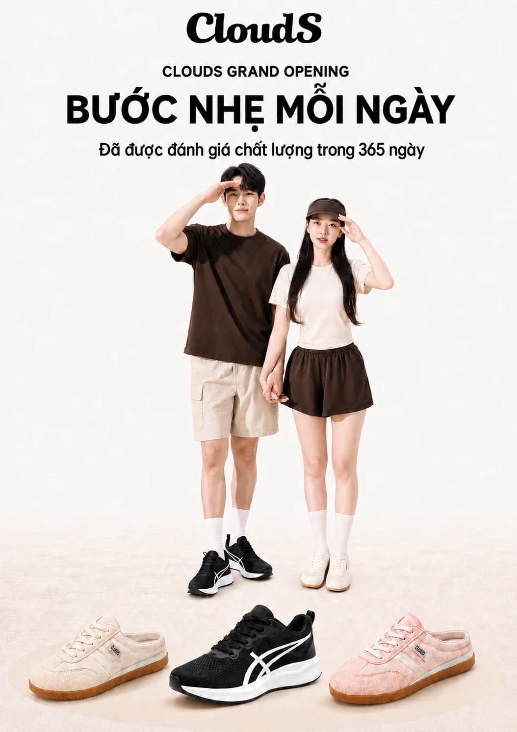 CloudS Grand Opening — Bước nhẹ mỗi ngày