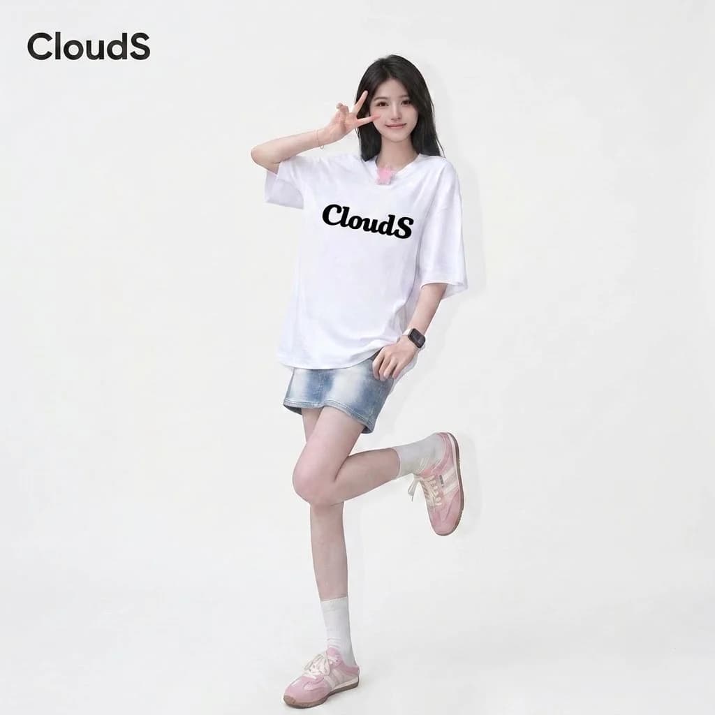 Cloud Mule 1 — Rose — người mẫu mang giày